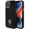 Guess GUHCP15SM4DGPK iPhone 15 / 14 / 136.1" czarny/black hardcase Silicone Logo Strass 4G na NearMe.pl