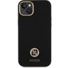 Guess GUHCP15M4DGPK iPhone 15 Plus/ 14 Plus 6.7" czarny/black hardcase Silicone Logo Strass 4G na NearMe.pl