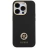 Guess GUHCP15LM4DGPK iPhone 15 Pro6.1" czarny/black hardcase Silicone Logo Strass 4G na NearMe.pl