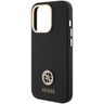 Guess GUHCP15LM4DGPK iPhone 15 Pro6.1" czarny/black hardcase Silicone Logo Strass 4G na NearMe.pl