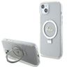 Guess GUHMP15MHRSGSD iPhone 15 Plus / 14 Plus 6.7" przezroczysty/transparent hardcase Ring Stand Script Glitter MagSafe na NearMe.pl