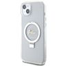 Guess GUHMP15MHRSGSD iPhone 15 Plus / 14 Plus 6.7" przezroczysty/transparent hardcase Ring Stand Script Glitter MagSafe na NearMe.pl