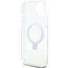 Guess GUHMP15MHRSGSD iPhone 15 Plus / 14 Plus 6.7" przezroczysty/transparent hardcase Ring Stand Script Glitter MagSafe na NearMe.pl