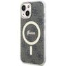 Guess GUHMP15MH4STW iPhone 15 Plus / 14 Plus 6.7" brązowy/brown hardcase IML 4G MagSafe na NearMe.pl