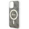 Guess GUHMP15MH4STW iPhone 15 Plus / 14 Plus 6.7" brązowy/brown hardcase IML 4G MagSafe na NearMe.pl