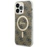 Guess GUHMP15XH4STW iPhone 15 Pro Max6.7" brązowy/brown hardcase IML 4G MagSafe na NearMe.pl