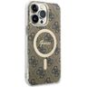Guess GUHMP15XH4STW iPhone 15 Pro Max6.7" brązowy/brown hardcase IML 4G MagSafe na NearMe.pl