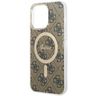 Guess GUHMP15XH4STW iPhone 15 Pro Max6.7" brązowy/brown hardcase IML 4G MagSafe na NearMe.pl