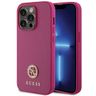 Guess GUHCP15LPS4DGPP iPhone 15 Pro 6.1" różowy/pink hardcase Strass Metal Logo na NearMe.pl