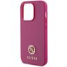 Guess GUHCP15LPS4DGPP iPhone 15 Pro 6.1" różowy/pink hardcase Strass Metal Logo na NearMe.pl