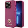 Guess GUHCP15XPS4DGPP iPhone 15 Pro Max 6.7" różowy/pink hardcase Strass Metal Logo na NearMe.pl