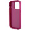 Guess GUHCP15XPS4DGPP iPhone 15 Pro Max 6.7" różowy/pink hardcase Strass Metal Logo na NearMe.pl