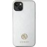 Guess GUHCP15SPS4DGPS iPhone 15 / 14 / 13 6.1" srebrny/silver hardcase Strass Metal Logo na NearMe.pl