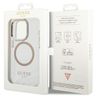 Guess GUHMP15SHTRMD iPhone 15 / 14 / 136.1" złoty/gold hard case Metal Outline Magsafe na NearMe.pl