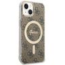 Guess GUHMP13MH4STW iPhone 13 / 14 / 156.1" brązowy/brown hardcase 4G MagSafe na NearMe.pl