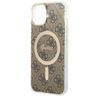 Guess GUHMP13MH4STW iPhone 13 / 14 / 156.1" brązowy/brown hardcase 4G MagSafe na NearMe.pl
