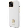 Guess GUHCP15SM4DGPH iPhone 15 / 14 / 13 6.1" biały/white hardcase Silicone Logo Strass 4G na NearMe.pl