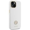 Guess GUHCP15SM4DGPH iPhone 15 / 14 / 13 6.1" biały/white hardcase Silicone Logo Strass 4G na NearMe.pl