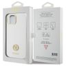 Guess GUHCP15SM4DGPH iPhone 15 / 14 / 13 6.1" biały/white hardcase Silicone Logo Strass 4G na NearMe.pl