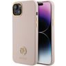 Guess GUHCP15M4DGPP iPhone 15 Plus / 14 Plus 6.7" jasnoróżowy/pink hardcase Silicone Logo Strass 4G na NearMe.pl