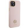 Guess GUHCP15M4DGPP iPhone 15 Plus / 14 Plus 6.7" jasnoróżowy/pink hardcase Silicone Logo Strass 4G na NearMe.pl