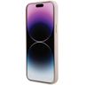Guess GUHCP15M4DGPP iPhone 15 Plus / 14 Plus 6.7" jasnoróżowy/pink hardcase Silicone Logo Strass 4G na NearMe.pl