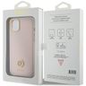 Guess GUHCP15M4DGPP iPhone 15 Plus / 14 Plus 6.7" jasnoróżowy/pink hardcase Silicone Logo Strass 4G na NearMe.pl