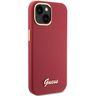 Guess GUHCP15SSMBSLM iPhone 15 / 14 / 13 6.1" magenta hardcase Silicone Script Metal Logo & Frame na NearMe.pl