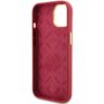 Guess GUHCP15SSMBSLM iPhone 15 / 14 / 13 6.1" magenta hardcase Silicone Script Metal Logo & Frame na NearMe.pl