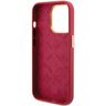 Guess GUHCP15XSMBSLM iPhone 15 Pro Max 6.7" magenta hardcase Silicone Script Metal Logo & Frame na NearMe.pl