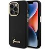 Guess GUHCP15XSMBSLK iPhone 15 Pro Max 6.7" czarny/black hardcase Silicone Script Metal Logo & Frame na NearMe.pl