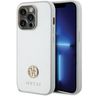 Guess GUHCP15LPS4DGPS iPhone 15 Pro 6.1" srebrny/silver hardcase Strass Metal Logo na NearMe.pl