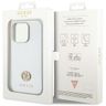 Guess GUHCP15LPS4DGPS iPhone 15 Pro 6.1" srebrny/silver hardcase Strass Metal Logo na NearMe.pl