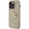 Guess GUHCP15LPSP4LGD iPhone 15 Pro 6.1" złoty/gold hardcase Perforated 4G Glitter na NearMe.pl