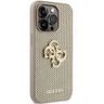Guess GUHCP15LPSP4LGD iPhone 15 Pro 6.1" złoty/gold hardcase Perforated 4G Glitter na NearMe.pl