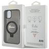 Guess GUHMP15MHRSGSK iPhone 15 Plus / 14 Plus 6.7" czarny/black hardcase Ring Stand Script Glitter MagSafe na NearMe.pl