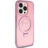 Guess GUHMP15XHRSGSP iPhone 15 Pro Max 6.7" różowy/pink hardcase Ring Stand Script Glitter MagSafe na NearMe.pl