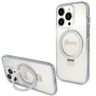 Guess GUHMP15LHRSGSD iPhone 15 Pro 6.1" przezroczysty/transparent hardcase Ring Stand Script Glitter MagSafe na NearMe.pl