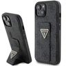 Guess GUHCP15SPGS4TDK iPhone 15 / 14 / 13 6.1" czarny/black hardcase Grip Stand 4G Triangle Strass na NearMe.pl