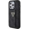 Guess GUHCP15LPGS4TDK iPhone 15 Pro 6.1" czarny/black hardcase Grip Stand 4G Triangle Strass na NearMe.pl