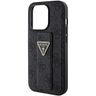Guess GUHCP15XPGS4TDK iPhone 15 Pro Max 6.7" czarny/black hardcase Grip Stand 4G Triangle Strass na NearMe.pl