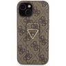 Guess GUHCP15SPGS4TDW iPhone 15 / 14 / 13 6.1" brązowy/brown hardcase Grip Stand 4G Triangle Strass na NearMe.pl