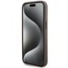 Guess GUHCP15SPGS4TDW iPhone 15 / 14 / 13 6.1" brązowy/brown hardcase Grip Stand 4G Triangle Strass na NearMe.pl