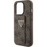 Guess GUHCP15XPGS4TDW iPhone 15 Pro Max 6.7" brązowy/brown hardcase Grip Stand 4G Triangle Strass na NearMe.pl