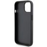Guess GUHCP15SPGSSADK iPhone 15 / 14 / 13 6.1" czarny/black hardcase Grip Stand 4G Saffiano Strass na NearMe.pl