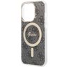 Guess GUHMP15LH4STK iPhone 15 Pro 6.1" czarny/black hardcase IML 4G MagSafe na NearMe.pl