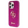 Guess GUHCP15LHG4SGU iPhone 15 Pro 6.1" fioletowy/purple hardcase Glitter Script Big 4G na NearMe.pl