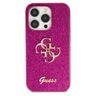 Guess GUHCP15LHG4SGU iPhone 15 Pro 6.1" fioletowy/purple hardcase Glitter Script Big 4G na NearMe.pl
