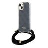 Guess GUHCP15SHC4SEK iPhone 15 / 14 / 13 6.1" czarny/black hardcase Crossbody Cord 4G Print na NearMe.pl