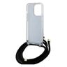 Guess GUHCP15XHC4SEK iPhone 15 Pro Max 6.7" czarny/black hardcase Crossbody Cord 4G Print na NearMe.pl